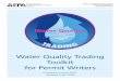 Water Quality Trading Toolkit for Permit Writers - … · EPA is pleased to issue the Water Quality Trading Toolkit, ... m e n t s Acknowledgements . ... Water Quality Trading Toolkit