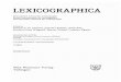 LEXICOGRAPHICA - dge.cchs.csic.esdge.cchs.csic.es/bib/adr/adr372.pdf · Dictionary Society ofNorthAmerica (OSNA) andthe European Association for ... postulates for further comparative