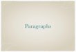 3. Paragraph Construction Notes - English 20F · 03.03.2018 · supporting sentences. Some paragraphs also have a concluding ... In addition to writing a clear topic ... Paragraph