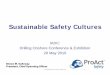 Sustainable Safety Galloway Sustainable Safety Cultures...  Title: Microsoft PowerPoint - S Galloway
