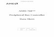 AMD-768 Peripheral Bus Controller Data Sheet · 4.7.2 Serial IRQ Protocol ... 8 Package Specification ... October 2001 AMD-768™ Peripheral Bus Controller Data Sheet