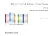 Command Line Interface - Check Point Softwaredownloads.checkpoint.com/.../ID/11657/FILE/CP_R75_CLI_ReferenceG… · Command Line Interface Reference Guide R75 | 8 Chapter 1 Security