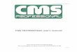 CMS PROFESSIONAL user's manual - … PROFESSIONAL... · CMS PROFESSIONAL user's manual User's manual version 3.0 (January 2012) This manual applies to program version CMS PROFFESIONAL