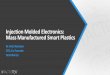 Injection Molded Electronics: Mass Manufactured Smart Plasticssemieurope.omnibooksonline.com/2016/semicon_europa/2016FLEX Eur… · Injection Molded Electronics: Mass Manufactured
