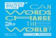 WØRDS CĦANGE - Wollongong Writers Festival · WØRDS CĦANGE THE WØRLD? FRI 24 —SUN 26 NOV 2º17 FESTIVAL PROGRAM. ... Merlinda Bobis, winner of the 2016 Christina Stead Prize