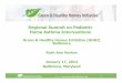 Regional Summit on Pediatric Home Asthma Interventions€¦ · Regional Summit on Pediatric Home Asthma Interventions ... o Develop comprehensive scopes of work for properties 