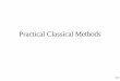 Practical Classical Methods - Binghamton University personal page/EE521_files/VI-02... · 4/39 Recall: Family of “Classical” Methods Periodogram Modified Periodogram (Use Window)