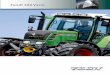 Fendt 300 Vario - B&B Tractors 300.pdf · Fendt has taken o this challenge – with the objective of creating a tractor with superior productivity that is easy to operate. The result