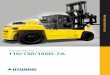 HYUNDAI DIESEL FORKLIFT TRUCKS 110/130/160D-7A · HYUNDAI DIESEL FORKLIFT TRUCKS - Stage IIIB emissionised engine. 02 ... New CM2250 (ECU) ... truck. Endurance & safety n 