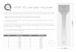 Goldsmiths - Ring Size - qvcuk.com · QVC HOW TO: use your ring sizer YOUR RING SIZE CUT SLIT HERE 48mm 1. To ensure this document prints at the correct size, do not print from the