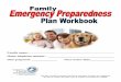 Family name: Home telephone number: Date … · This Family Emergency Preparedness Plan – Workbook is designed in conjunction with the ... Sit down with your social network (family,