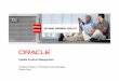  · *Access Management includes Oracle OpenSSO STS and Oracle ... Oracle Identity Management 11g Key Design Themes Integrated Suite Service-Oriented Security