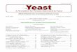 A Newsletter for Persons Interested in Yeast · A Newsletter for Persons Interested in Yeast ISSN 0513-5222 ... 8 De Jong MA, Vriend LE, Theelen B, Taylor ME, Fluitsma D, Boekhout