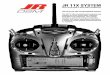 JR 11X SYSTEM - JR Americas · JR 11X SYSTEM WITH SPEKTRUM 2.4GHz DSM TECHNOLOGY INSTRUCTION AND PROGRAMMING MANUAL The JR11X offers sophisticated programming features for three model