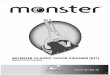 MONSTER CLASSIC FLOOR STEAMER (EZ1) · model #: ez1 aus, nz monster classic floor steamer (ez1) instruction manual s t e a m b o o s t e r