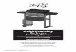 Quick Assembly Barbecue - masterchefbbqs.com · Quick Assembly. Barbecue. Assembly Manual. 85-3039 (G31501) Propane. 1 YEAR LIMITED WARRANTY. READ AND SAVE MANUAL FOR FUTURE REFERENCE