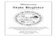 Minnesota State Register - Accessible_tcm36-318369.pdf · until Monday at 8:00 a.m. when the magazine is posted on our website, ... St. Paul, MN 55155, phone: (612) 297-3000, 