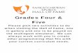 Grades Four & Five - Saskatchewan Sports Hall of Famesasksportshalloffame.com/wp-content/uploads/2015/04/Curr-Conn-Act... · Grades Four & Five . ... - Have the children investigate