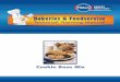 Calibration of Equipment - Niagara Distributors · Calibration of Equipment Humidity gauge or wet & dry bulb 3-Channel Timer Fryer Thermometer: ... Pillsbury Dark Cookie Base Mix