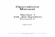 Series 1 Ink Jet System Operations Manual, 5802657 … · Diagraph, an ITW Company Section 1: Introduction 5802-657 Operations Manual Rev E Page 1 of 149 Section 1: Introduction The