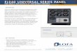 EL240 UNIVERSAL SERIES PANEL - Marind · DIMENSIONS 7 61 6 EL240 G7 Seven Gauge Openings LOFA is now offering a universal EL240 panel designed for the Deutz 912/913/914, 1011F/2011,