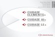Cubase Elements/Cubase AI/Cubase LE 8 – Quick Start Guide · This PDF provides improved access for vision-impaired users. ... essential tools for composing, ... VST instrument Groove