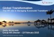 Global Transformation - KPMG Transformation ... How are we defining the new Organisations and making sure they work? ... Breakthrough performance Setting New Teams Up for