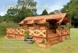 The Cedartree Faraway “Montana” · The Cedartree Faraway “Montana” A New and Natural Approach to Lodge Accommodation. Ideal for: Holiday Tourism, Holiday Parks, Glamping Sites,