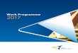 Work Programme 2017 - Europa€¦ · Since January 1, 2016 the SRB is responsible for deciding on a resolution scheme for a bank under ... The Work Programme 2017 has been subject