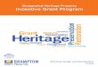 Centre Wordle PDF Here - Brampton · Centre Wordle PDF Here Designated Heritage Property Incentive Grant Program