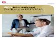 IBFD International Tax Training 2017/2018 - NASBA … · Courses designed to meet your professional needs. Recognized leader in tax education Application in daily practice ... X Permanent