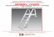 FOR YOUR SAFETY DEALER/INSTALLER: GIVE TO … · MODEL #6000 ADJUSTABLE HEAVY DUTY INPOOL LADDER ... Two sets of Lug ... on the deck and slide the ladder