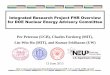 Integrated Research Project FHR Overview for DOE … · Integrated Research Project FHR Overview for DOE Nuclear Energygy y Advisory Committee ... HRSG Air heaters: 