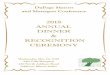 2018 ANNUAL DINNER RECOGNITION CEREMONY Dinner Program 2018 FINAL.pdf · 1991-93 John Geils Bensenville ... Organized sharing of public works innovations and best ... Stephanie Ostrowski,