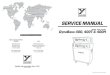 SERVICE MANUAL - Traynor Ampstraynoramps.com/downloads/servman/sm_dynabass400.pdf · Manual-Service-db400-t-h-00-1v0 • November 10/2009 The exclamation point within an equilatereal