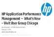 HP Application Performance Management What’s New … · JavaScrip Vuser JMS LDAP Silverlight Mobile App (HTML/HTTP) Mobile App TruClient MSSQL Server Multi protocol web ODBC Oracle