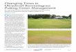 Changing Times in Ultradwarf Bermudagrass Putting Green ...gsr.lib.msu.edu/article/lowe-changing-6-22-12.pdf · providing fast putting green speeds Page 1 ... Changing Times in Ultradwarf