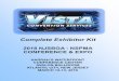 Complete Exhibitor Kit - vistacs.com · Domestic incoming wire transfer fee: $25.00 International incoming wire transfer fee: $35.00 Items cancelled before the deadline date will