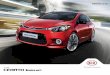- The Power To Surprise | Kia Motors South … · all-new Cerato Koup from KIA, that is. Sleek and sporty, ... gear shifts, this manual transmission offers great durability and a