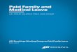 Paid Family and Medical Leave - AEI · Paid Family and Medical Leave AEI-Brookings Working Group on Paid Family Leave MAY 2017 AN ISSUE WHOSE TIME HAS COME