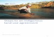 Steps to an indigenous land use Publications/Steps to and Indigenous... · Steps to an indigenous land