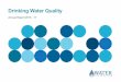 Drinking Water Quality · † Strongly advocate source protection and primacy of drinking water quality over other land ... Yanchep and Two Rocks are not connected to ... litres of