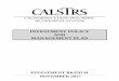 INVESTMENT POLICY AND MANAGEMENT PLAN - CalSTRS · The Investment Policy and Management Plan has been developed within the context of the ... Teachers Retirement Law, Chapter 4, Section