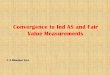 Convergence to Ind AS and Fair Value Measurements · 9 Key aspects of fair value measurements 9 The fair value measurement criteria - 9 The recognition of fair value measurement 9