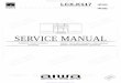 SERVICE MANUAL - go-gddq.com · service manual a basic tape mechanism : zzm-1ar3nc basic cd mechanism : da11t3c compact disc stereo system lcx-k117 s/m code no. 09-00b-352-1n1 hrj(s)