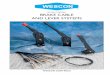 ISO 9001 CERTIFIED BRAKE CABLE AND LEVER SYSTEMS - Gilmore …gilmore-global.com/Catalogs/WesconBrakeLever2011.pdf · 3 Wescon Brake Cables Conduit Inner-Core CONSTRUCTION The conduit