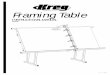 Framing Table Manual 2010 - Innovative Solutions for … · Unpack all of the Framing Table components and remove them from ... It is 8’ long, plenty of length to reach across the