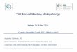 XVII Annual Meeting of Hepatology 2018... · OR for SVR vs non-SVR: HCC 0.203 (CI 0.164 -0.251) AC Mortality 0.255 (CI 0.199 -0.326) The benefits of antiviral therapy are more difficult