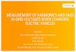 MEASUREMENT OF HARMONICS AND SAGS IN GRID VOLTAGES …mobilityintegrationsymposium.org/wp-content/uploads/sites/7/2017/... · MEASUREMENT OF HARMONICS AND SAGS IN GRID VOLTAGES WHEN