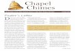 Chapel Chimes - newhoperockland.com€¦ · isters to the people, but the people are ... For many years, since there wasn’t an orga - ... friend to someone with kids. 4